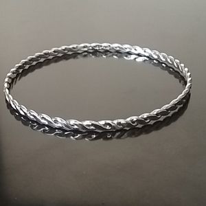 Sterling Silver Bangle Bracelet Taxco.925